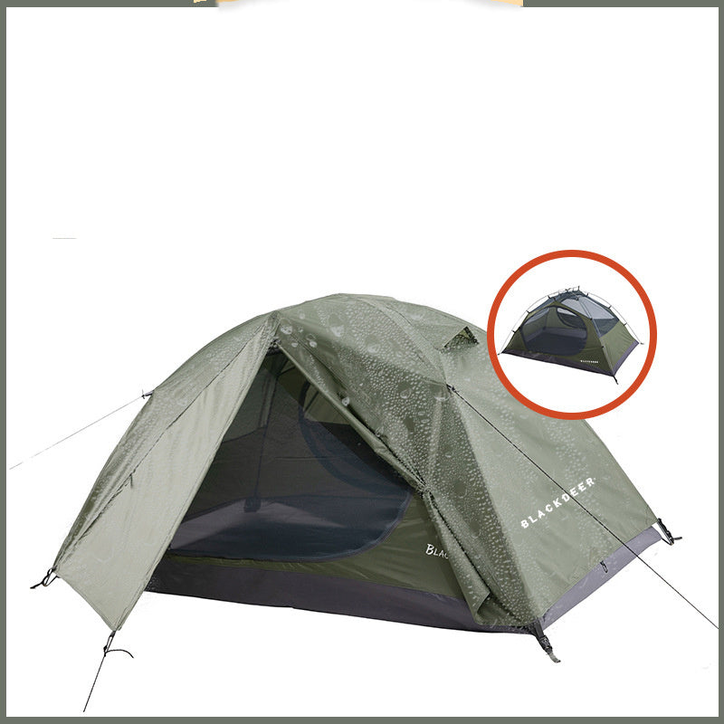 Travel Double Thicken Portable Four Seasons Hilly Tent