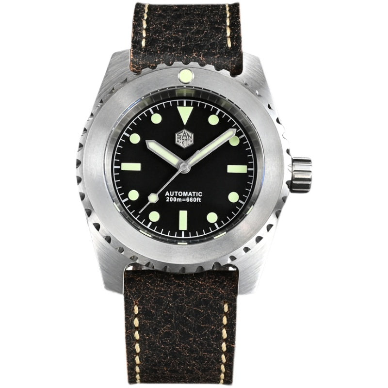 Men's Stainless Steel Diving Automatic Mechanical Sports Watch