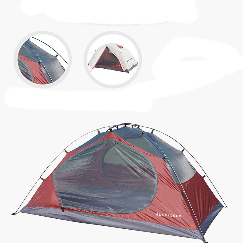 Travel Double Thicken Portable Four Seasons Hilly Tent