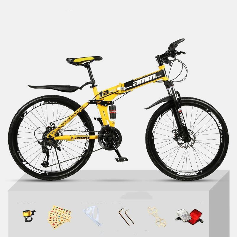 Dual Shock Absorbing Off-road Variable Speed Racing Male And Female Student Bikes