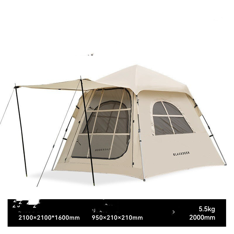 Outdoor Camping Automatic Speed Open 3-4 People Park Portable Tent