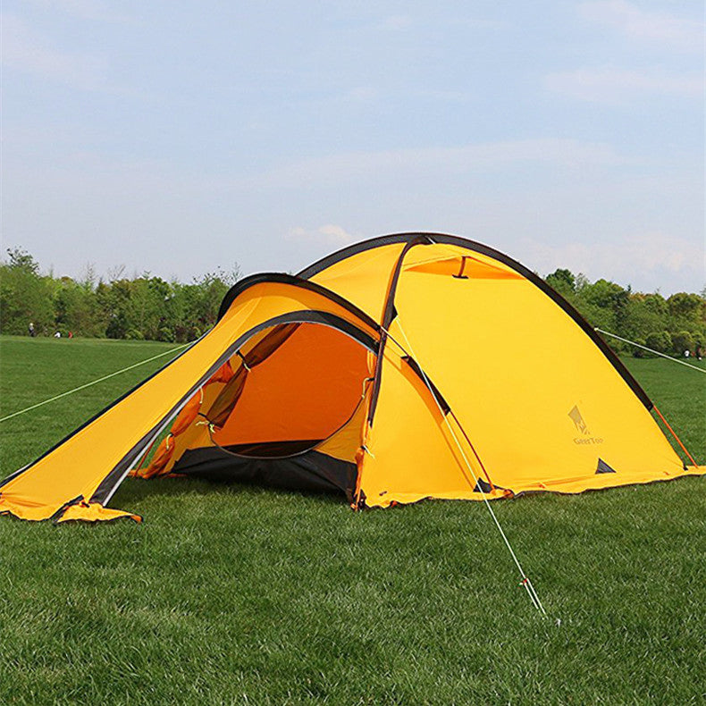 Two Person Light Mountain Climbing Outdoor Survival Double-layer Outdoor Tent